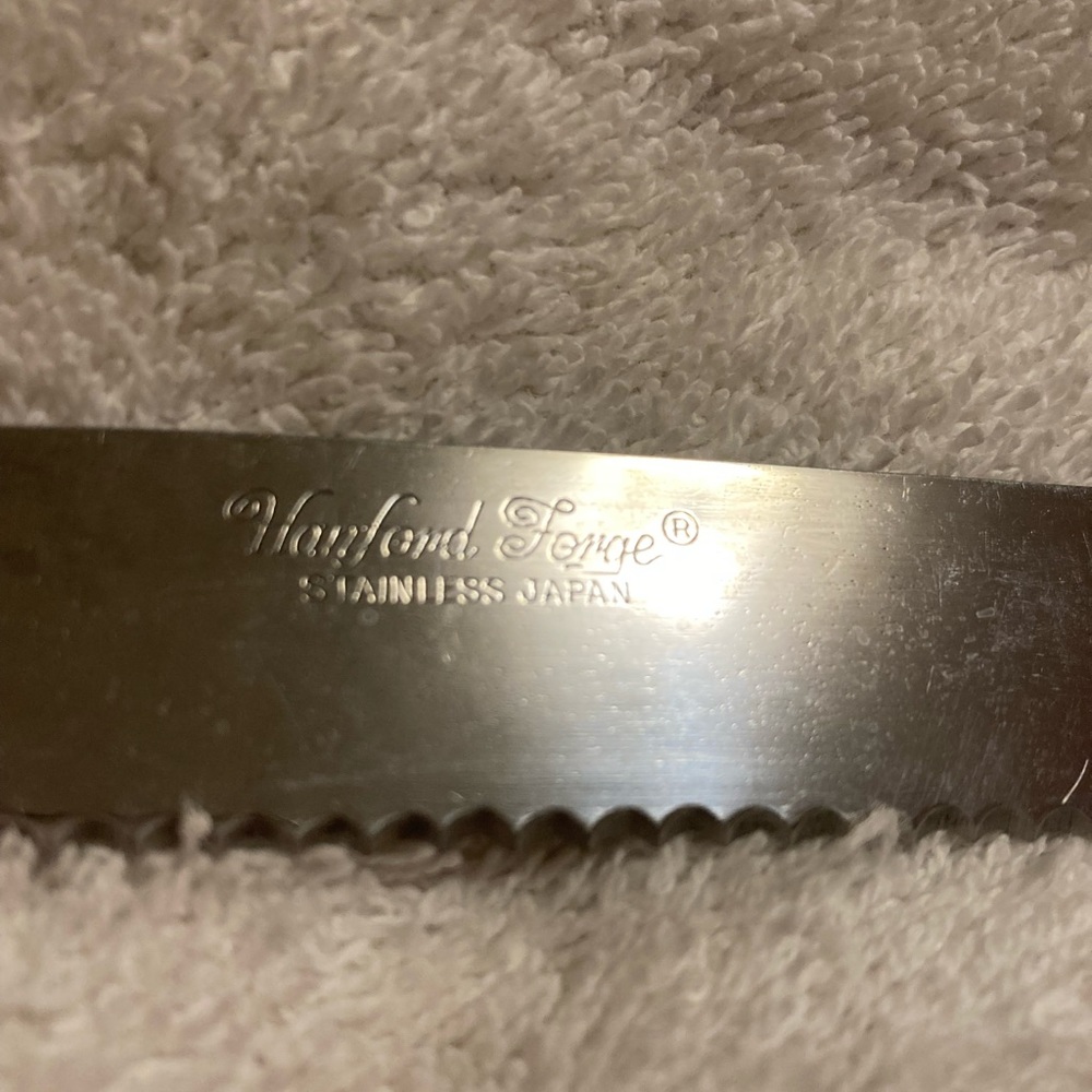 Hanford Forge knife stainless steel 12 inches long Never used